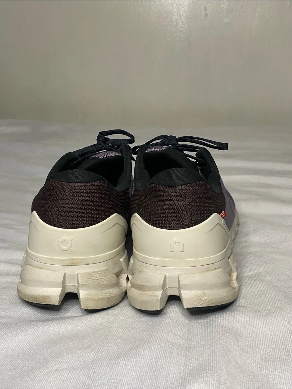 On Cloudflyer 4 Men Running Shoes Size 12 Purple Shark Pearl Stability 71.98094